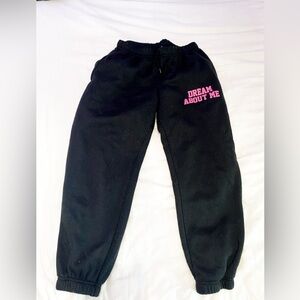 Black sweatpants